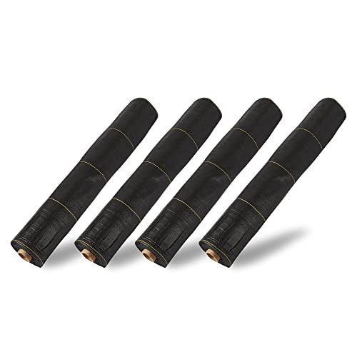 Dewitt SBLT4300 Sunbelt Woven Weed Barrier Landscape Fabric Ground Cover, 4-Foot Width x 300 Feet (4 Pack) - size: 4 Pack, style: 4' x 300'