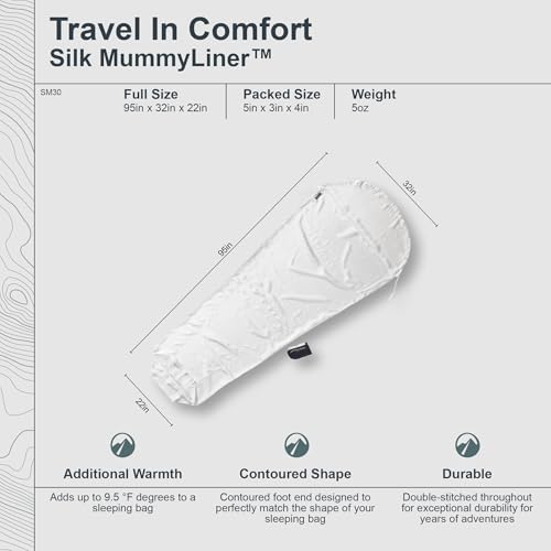 COCOON - Premium - Silk MummyLiner - color: Natural