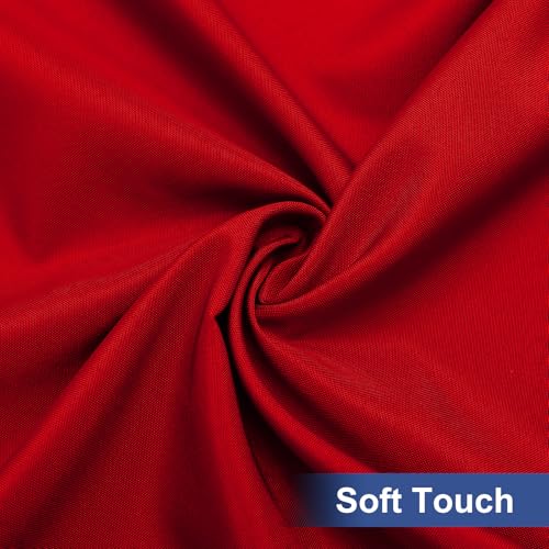 homing Rectangle Table Cloth Cover, Waterproof Polyester Elastic Fitted Tablecloth, Washable Table Protector for Picnic, Camping, Outdoor (Red, 24" x 36") - color: Red, size: 36" x 24" (Rectangular)