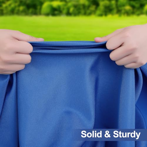 homing Rectangle Table Cloth Cover, Waterproof Polyester Elastic Fitted Tablecloth, Washable Table Protector for Picnic, Camping, Outdoor (Blue, 24" x 36") - color: Blue, size: 36" x 24" (Rectangular)