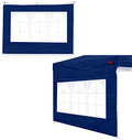 SCOCANOPY 2PCS SideWall for 10x10 Canopy Frame, Navy Blue - color: navy blue, size: 10X10