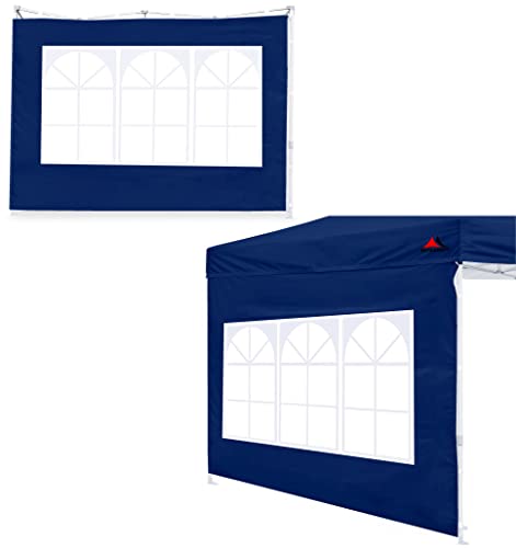 SCOCANOPY 2PCS SideWall for 10x10 Canopy Frame, Navy Blue - color: navy blue, size: 10X10