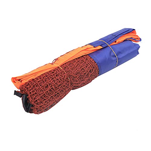 20FT Badminton Net,Portable Tennis Net,Adjustable Height Badminton Net with Stand,Volleyball Training Court Sports Tool with Carry Bag,Easy Setup for Indoor and Outdoor Play