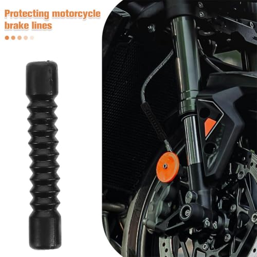 OUNONA Motorcycle Dust Covers 20 Pack 1.65 Inch Rubber Sleeves Cable Protector for Off-Road Brake and Throttle Cables Dirt Resistant Easy Installation