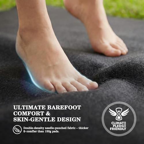 UIRWAY 21FT Round Pool Liner Pad for Above Ground Pools, [2026 New Pool Pad 300G/M² Thicker] Puncture Proof Heavy Duty Pool Ground Mat Under Pool Pad, Pools Bottom Liner Protector, Extend Liner Life - size: Round-21ft