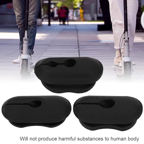 6pcs Charging Port Cover, Silicone Scooter Cable Grommet Water Proof Cable Buckle Protector Accessories for G30 Electric Scooter