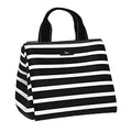SCOUT Eloise Lunch Bag - Lightweight Insulated Soft Lunch Box, Opens Wide, Zips Closed, Interior Pocket, for Women, Work, Beach, Travel, Pool & Picnic - color: Fleetwood Black