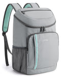 TOURIT Cooler Backpack Lightweight Insulated Backpack Cooler Leak-Proof for Men and Women, Sports Fan Coolers - color: 01-Grey