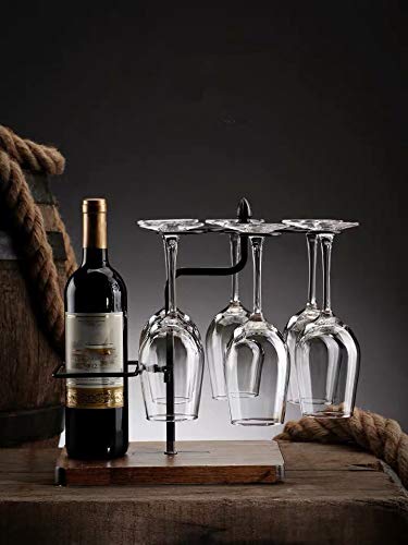 Red Wine Stemware Racks Kitchen Bar Table Decoration Metal Drying Rack Wine Glass Holder Cutlery Storage Rack