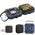 Adjustable 2-Burner Portable Stove with 16000 BTU, with Camping Grill and Carrying Bag, Portable Propane Camp Stove with 2 Burners & Piezo Ignition for Camping, Backyard BBQ,Tailgating (Blue) - color: Blue