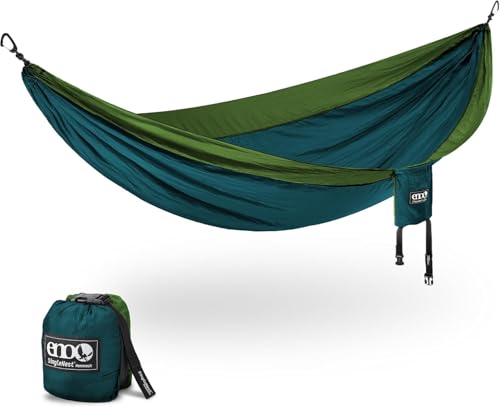 ENO, Eagles Nest Outfitters SingleNest Lightweight Camping Hammock - color: Marine Cedar