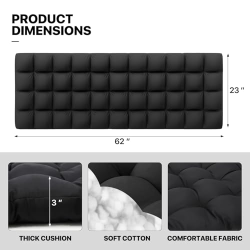 MoNiBloom 27-Inch Zero Gravity Lounge Chair with Cushion, Padded Patio Anti Gravity Recliner, Foldable Outdoor Lounger with Headrest and Footrest for Beach Camping, Black - color: Black, size: 27-Inch with Footrest 1-Pack