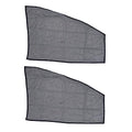 MAGICLULU 2Pcs Portable Magnetic Sun Shades Breathable Gauze Window Curtains for Cars Easy Installation Lightweight Privacy Protection for Sunny Days