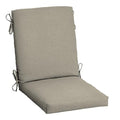 Arden earthFIBER Outdoor Dining Chair Cushion, 20 x 20, Rain-Proof, Fade Resistant, Sandbar Taupe Texture - color: Sandbar Taupe Texture, size: 1 Pack, style: Polyfill