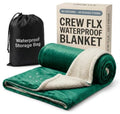 Waterproof Blanket for Bed Intimacy (90"x 80" King Size) Reversible Fleece | Sherpa, Love Blanket, Water Proof TPU Stain Proof Couch Furniture Mattress Winter Large Dog Bed Cover - Green - color: Green, size: 90 x 80 inch