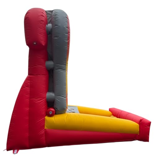 PVC Giant 4 in a Row Connect Inflatable 4-to-Score Basketball Game with Blower+20 Balls, Inflatable Carnival Games for Commercial Bussiness, Lawn Games, School Events