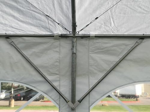 DELTA 30'x20' PE Marquee Tents for Parties, Party Tent, Carpas para Fiestas, Outdoor Wedding Tent, Heavy Duty Waterproof Canopy, Outdoor Event + Storage Bags - style: 30'x20' Pe Marquee Tent