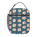 Baseball Lunch Box Insulated Lunch Bag for kids Girls Boys Women,Reusable Lunch Box Containers for Women Men,Durable Cooler Tote Bag Lunchbox for Office/School/Picnic - color: Baseball02
