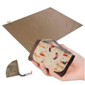 Picnic Blanket Waterproof – Packable Sand Proof Beach Blanket (0.42lb/0.66lb), Compact & Foldable, Fits in Pocket with Integrated Stakes, Ideal for Camping, Hiking, Travel, Concert, Festival - size: Coffee Puppy 59.06" X 39.37" for 1-2 Persons