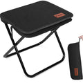 Portable Folding Stool Chair – Lightweight Compact Camping Stool with Carry Bag, Heavy Duty 265 lbs, Pocket Chair for Hiking, Backpacking & Travel