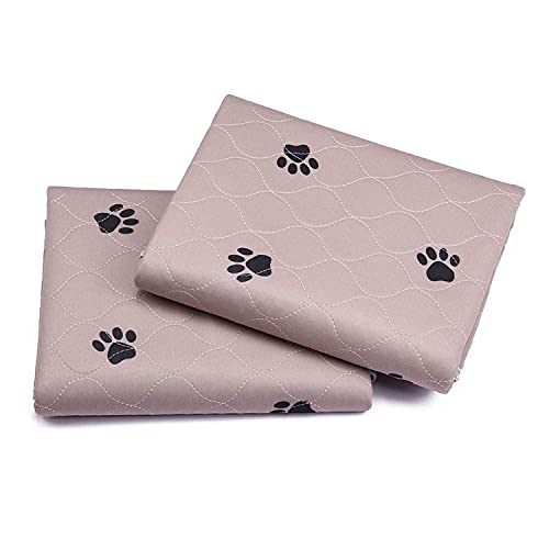 SincoPet Washable Dog Pee Pads with Puppy Grooming Gloves,Puppy Pads,Reusable Pet Training Pads,Large ,Waterproof Pet Pads for Dog Bed Mat,Super Absorbing Whelping Pads,41x41 Inch (Pack of 2) - size: 41x41 Inch (Pack of 2)