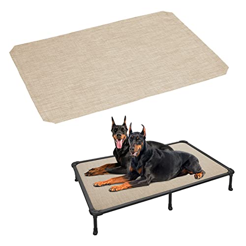Veehoo Dog Bed Cover for CWC2002, CWC2003, CWC2203A, CWC2203B, Size XXL, Beige Coffee - color: Beige Coffee, size: XX-Large
