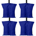 ABCCANOPY Canopy Weights 120 LBS Gazebo Tent Sand Bags,4-Pack Blue (Without Sand) - color: Blue, size: 120 LBS