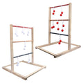 GOTHINK Wooden Ladder Toss Game Set - Finished Wood Toss Set with Ladder Ball Bolos - Indoor & Outdoor Game for Kids & Adults - color: Ladder Toss 2 Set