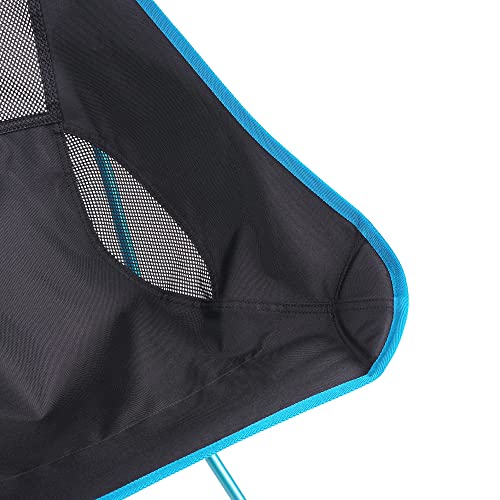 Helinox Chair Two Ultralight, High-Back, Collapsible Camping Chair, Black, with Pockets - color: Black