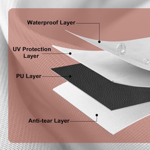 KAMPKEEPER 10X10 Canopy Tent Sidewalls with Zipper for Canopy Frame, 3Pcs Sunwalls Only, UPF50+ Waterproof Side Walls(Red) - color: Red