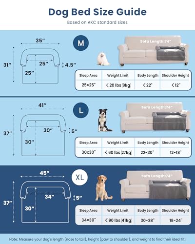 Dog Cooling Mat Large Sized Cooling Dog Beds for Couch with Sides, Self Cooling Orthopedic Pet Bed with Removable Washable Cover for Sofa Floor Car, Durable & Non-Gel, 45 x 37 inch, Grey - color: Cooling Grey, size: X-Large