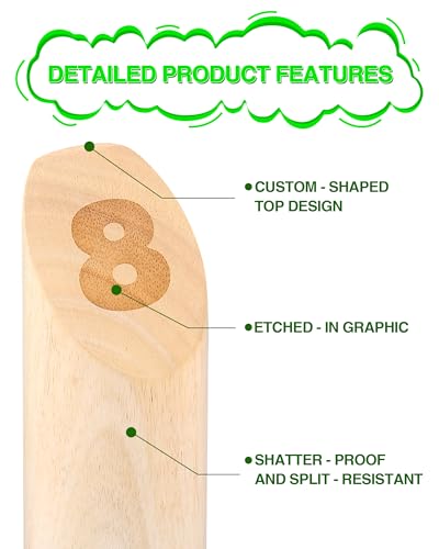 Wooden Tossing Game Set | Wooden Block Throwing Game with Carry Bag | Viking Outdoor Games for Yard, Garden, Lawn – Ideal for Kids, Teens, Adults & Family