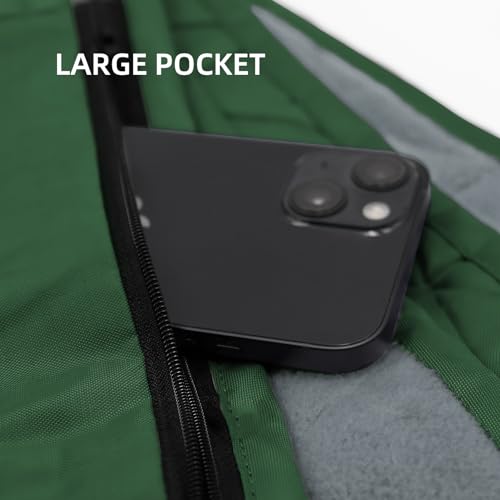 Large Outdoor Waterproof Blanket Extra Thick Fleece Stadium Blanket for Camping, Car, Pet, Picnics - Windproof, Wearable, Machine Washable 80" x 58" (Green) - color: Green