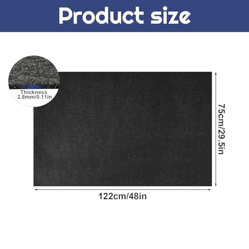 Dog Playpen Mat, Dog Crate Pad Liner for Kennel Training Under Pet Cage Mat Absorbs Waterproof Non-Slip Reusable Puppy Pad to Protect Floors, 29"×48" - size: 29"×48"