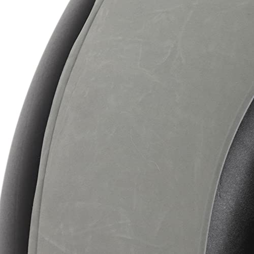 Luqeeg Inflatable Couch, Flocking Air Sofa Inflatable Sofa Chair Blow Up Couches Inflatable Lounge Chair for Bedroom Office Backyard Balcony Camping Travel (Grey) - color: Grey