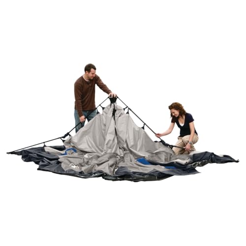 Coleman 4/6/8/10 Person Instant Camping Tent with 1-Minute Setup, Large Family Tent with Pre-Attached Poles, Air Vent, & Carry Bag, Sets Up in About 60 Seconds - size: Pfas-free, style: 8-person