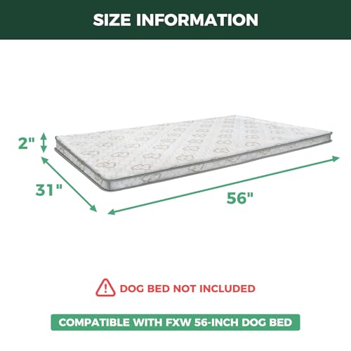 FXW Exclusive Dog Bed Cover, Only Compatible with FXW 56-Inch Titanest Dog Bed│Patented - size: Fits Fxw 56-inch Titanest Dog Bed