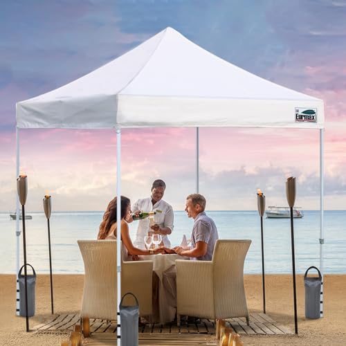Eurmax USA 125LBS 4-Pack Universal Canopy Weights, Secure Wind Protection to Prevent Tipping, Easy Wrap-Around Installation Heavy Duty Sandbags (Without Sand), Fits All Instant Shelter Legs,Gray - color: Gray, size: Single Pocket