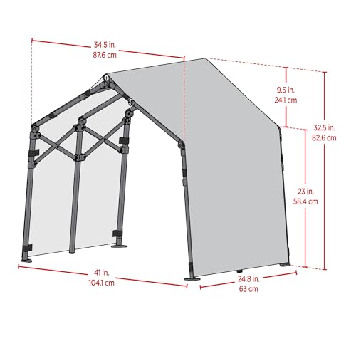 Life is Good 3.5' Outdoor Pet Shade, Versatile Pet Canopy Pop-up Shade Tent for Dogs, Cats, Small Animals and Livestock, You Had Me at Woof