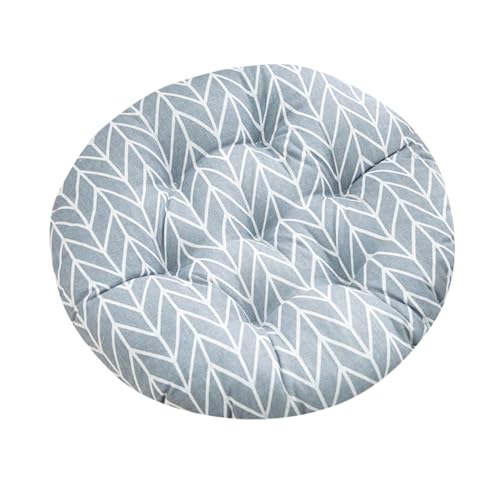 Boho Round Chair Cushion 16" Soft Thick Seat Cushion Outdoor Bistro Floor Sofa Pads Colorful Leaf Ergonomic Support Cushions for Dining Chairs, Garden Patio, Home, Office Car - color: F