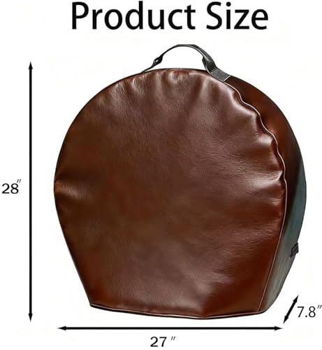 Garden Wall Hose Cover - for Garden Hose 5/8 in. x 50-100ft, Waterproof,Sun-Proof,Dustproof,Leather, Hose covers for outside