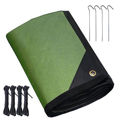 Safety Barrier：LYN XL Heavy Duty Survival Emergency Blanket/Tarp Cover-8.5'x11.8',Reflective Thermal Ripstop Waterproof,for Army,Tarp Covcer,Survial,Life Protection