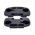 2Pack Zero Gravity Chair Cup Holder for Zero Gravity Chair, Upgraded Version Cup Holder, Universal Clip On Chair Table with Mobile Device Slot and Snack Tray/Black