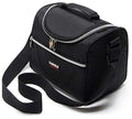 Insulated Cooler Lunch Bag 1.85gal/7L Black Reusable Lunch Box Tote for work Picnic Camping Gym Travel - color: 7L Black