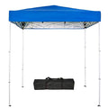 Sunnyglade 6x4 Ft Pop-Up Canopy Tent Outdoor Portable Instant Shelter Folding Canopy with Carry Bag(Royal Blue) - color: Blue