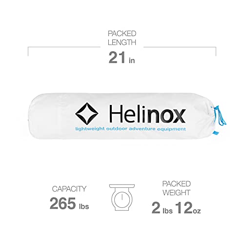 Helinox Lite Cot Ultra-Light, Portable Camping Cot, Compact, Collapsible, Backpacking, Foldable Camping Bed, White - color: White