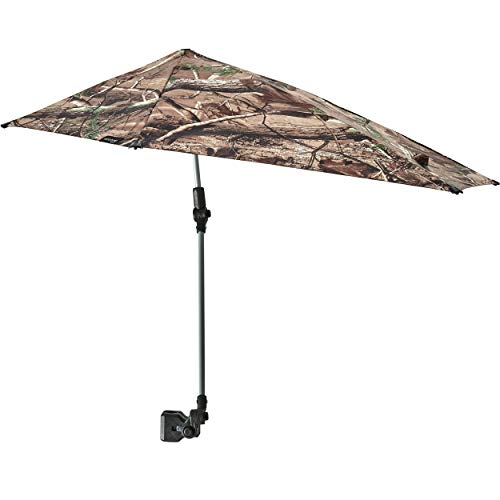 Sport-Brella Versa-Brella SPF 50+ Adjustable Umbrella with Universal Clamp - color: Wood Camo, style: REG