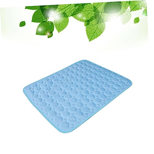 BESPORTBLE House 62x50cm Pet Cool Mat Summer Cooling Beds Soft Material Breathable Heat Dissipation Pad for Dogs Cats - size: 62*50*0.3cm