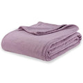 Berkshire Blanket Microfleece Throw Size Bed Throw Blanket Lavender Purple, Lightweight Soft Breathable Plush Micro Fleece Throw Blanket for Travel, Bed and Couch, 50x60 Inches - color: Lavender, size: Throw/Throw XL