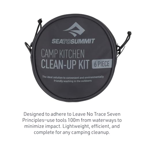 Sea to Summit Camp Kitchen 6-Piece Clean-Up Kit - color: Olive